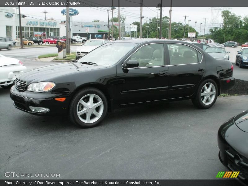 Black Obsidian / Willow 2003 Infiniti I 35