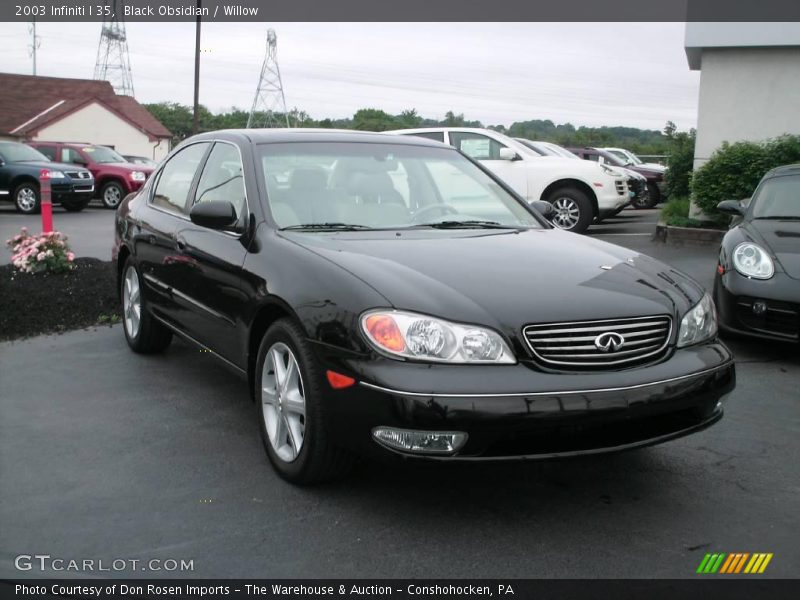 Black Obsidian / Willow 2003 Infiniti I 35