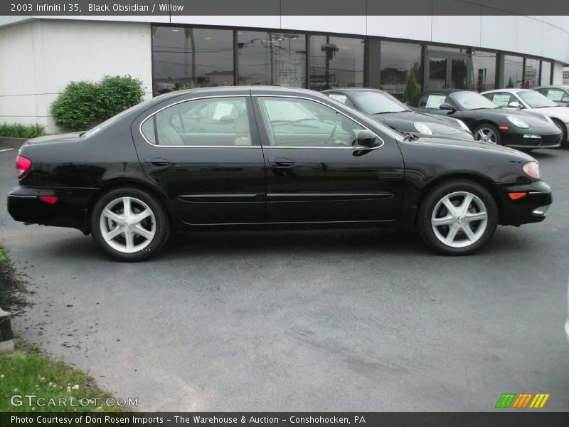 Black Obsidian / Willow 2003 Infiniti I 35