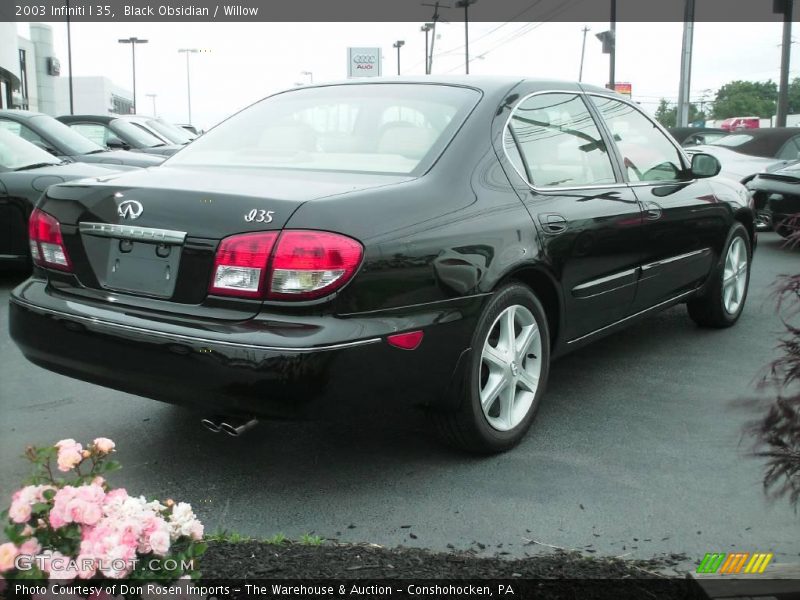 Black Obsidian / Willow 2003 Infiniti I 35
