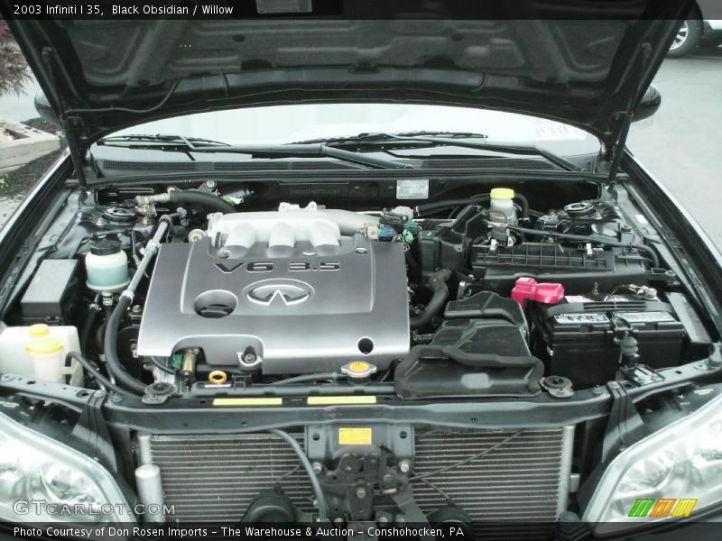 Black Obsidian / Willow 2003 Infiniti I 35