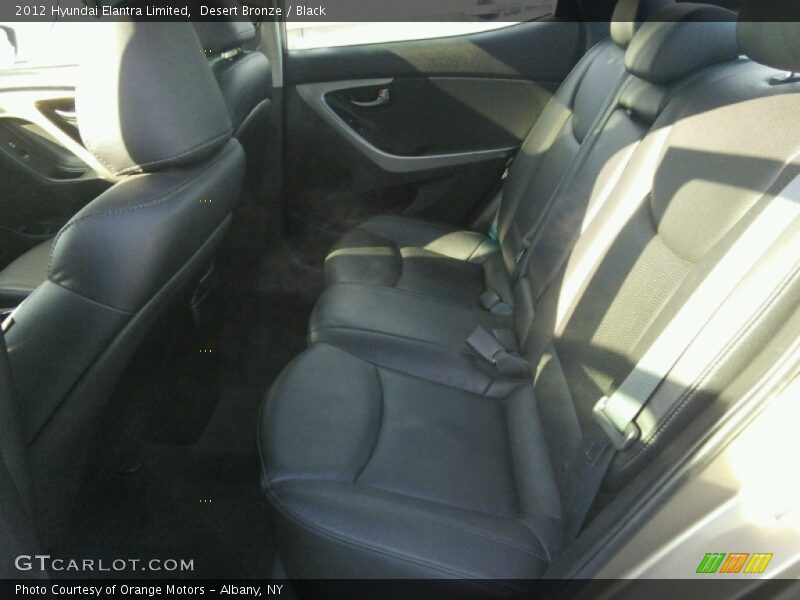 Desert Bronze / Black 2012 Hyundai Elantra Limited