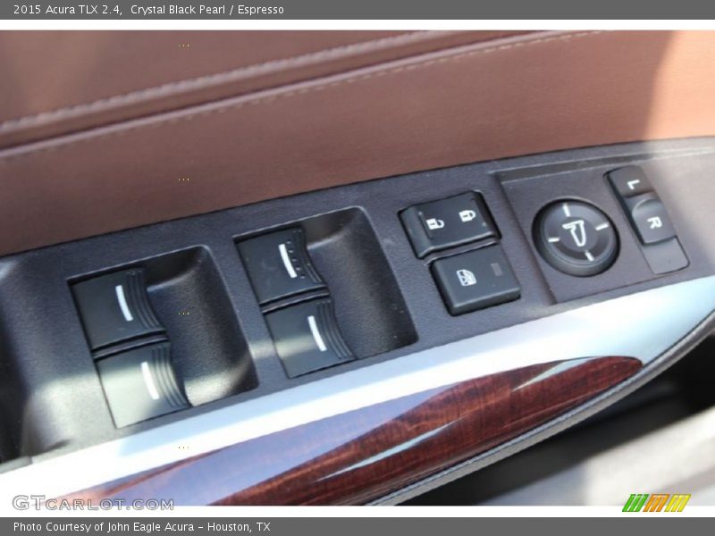 Crystal Black Pearl / Espresso 2015 Acura TLX 2.4