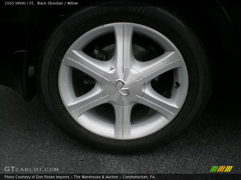Black Obsidian / Willow 2003 Infiniti I 35