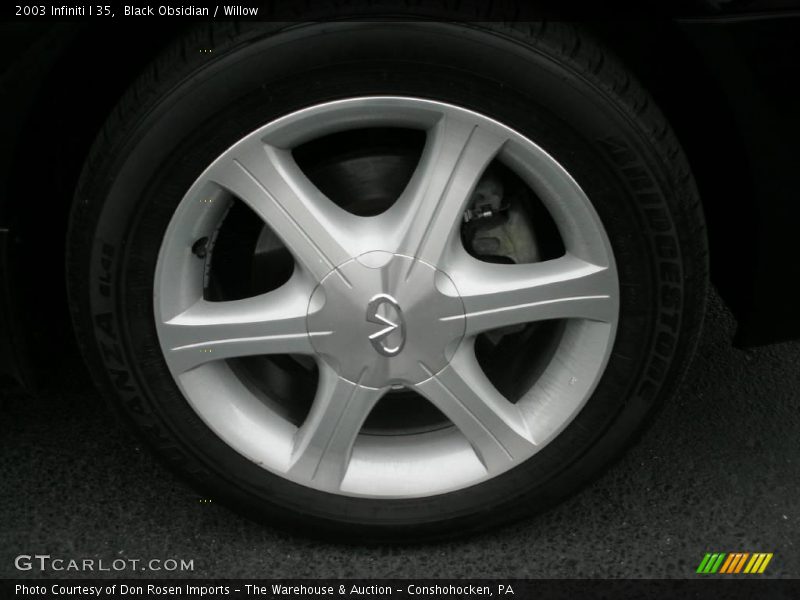 Black Obsidian / Willow 2003 Infiniti I 35