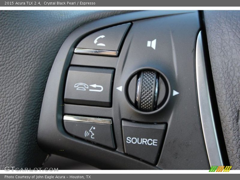 Crystal Black Pearl / Espresso 2015 Acura TLX 2.4