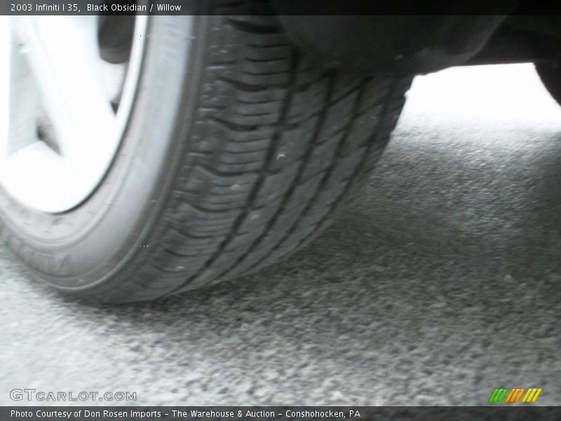 Black Obsidian / Willow 2003 Infiniti I 35