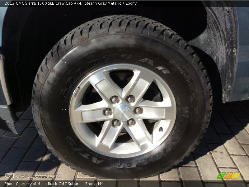 Stealth Gray Metallic / Ebony 2013 GMC Sierra 1500 SLE Crew Cab 4x4