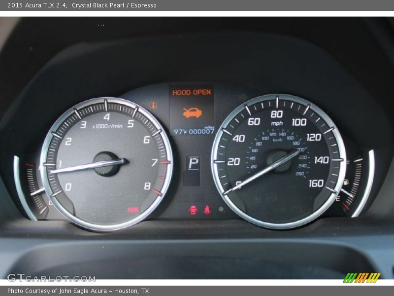 Crystal Black Pearl / Espresso 2015 Acura TLX 2.4