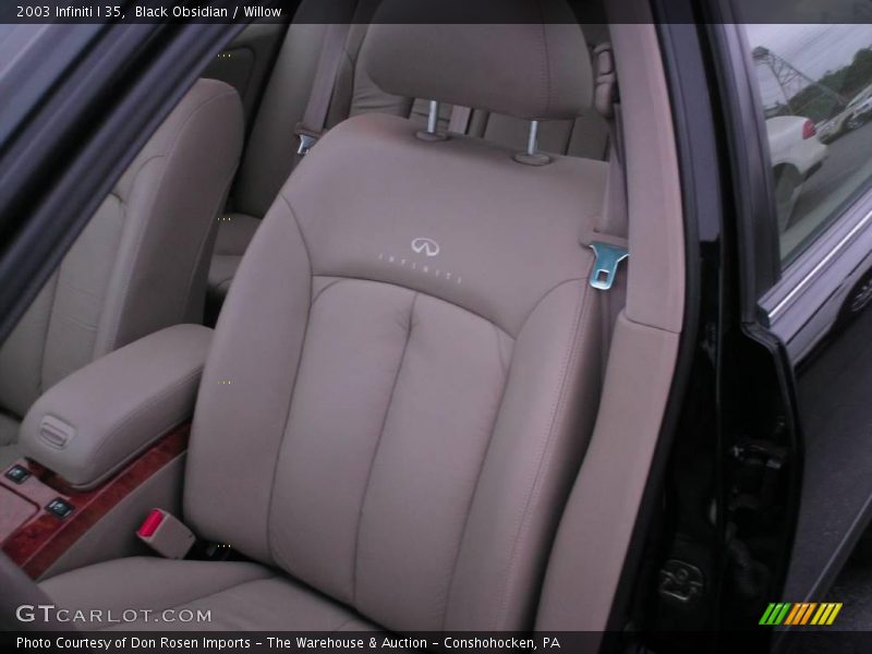 Black Obsidian / Willow 2003 Infiniti I 35