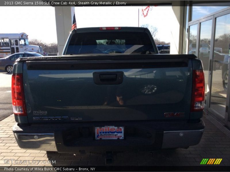 Stealth Gray Metallic / Ebony 2013 GMC Sierra 1500 SLE Crew Cab 4x4