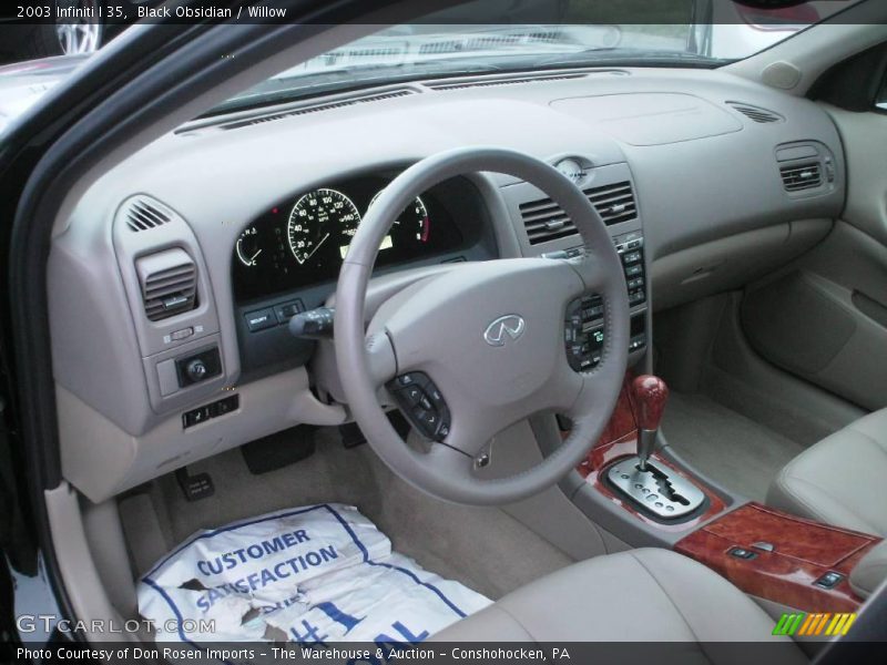 Black Obsidian / Willow 2003 Infiniti I 35