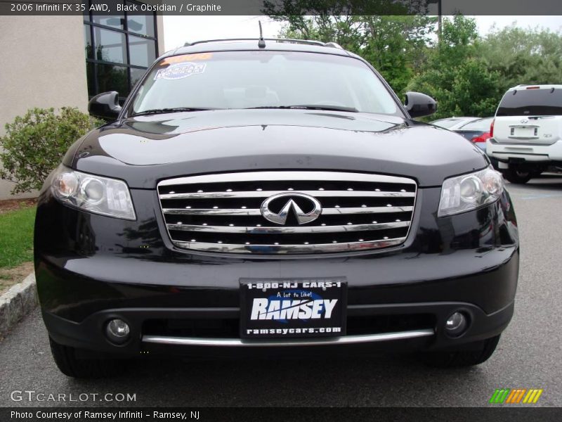 Black Obsidian / Graphite 2006 Infiniti FX 35 AWD