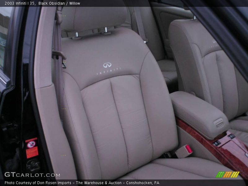 Black Obsidian / Willow 2003 Infiniti I 35