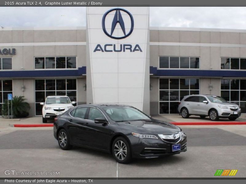 Graphite Luster Metallic / Ebony 2015 Acura TLX 2.4