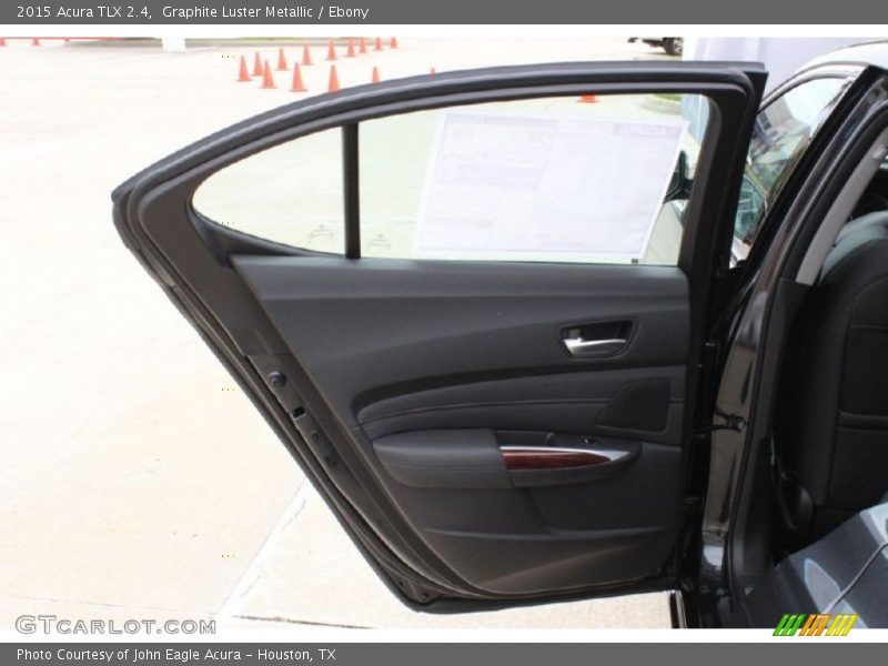 Graphite Luster Metallic / Ebony 2015 Acura TLX 2.4