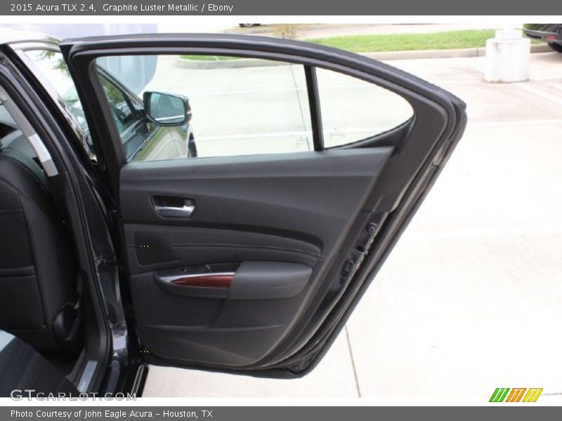 Graphite Luster Metallic / Ebony 2015 Acura TLX 2.4