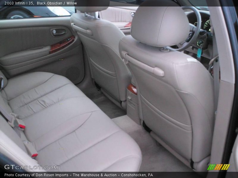 Black Obsidian / Willow 2003 Infiniti I 35