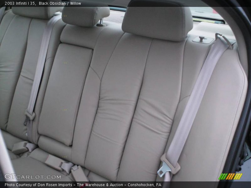 Black Obsidian / Willow 2003 Infiniti I 35
