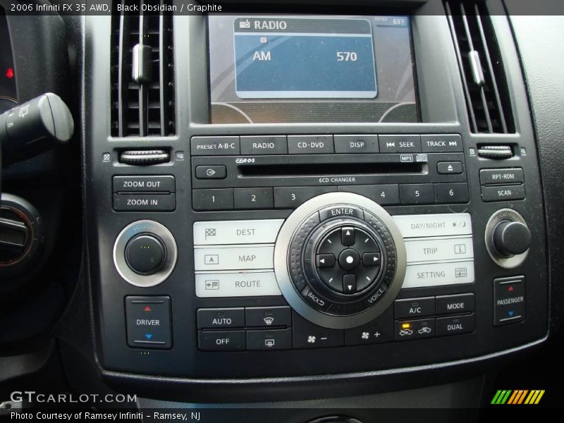 Black Obsidian / Graphite 2006 Infiniti FX 35 AWD