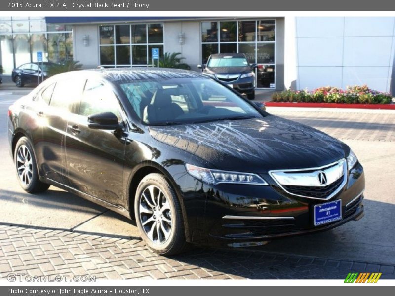 Crystal Black Pearl / Ebony 2015 Acura TLX 2.4