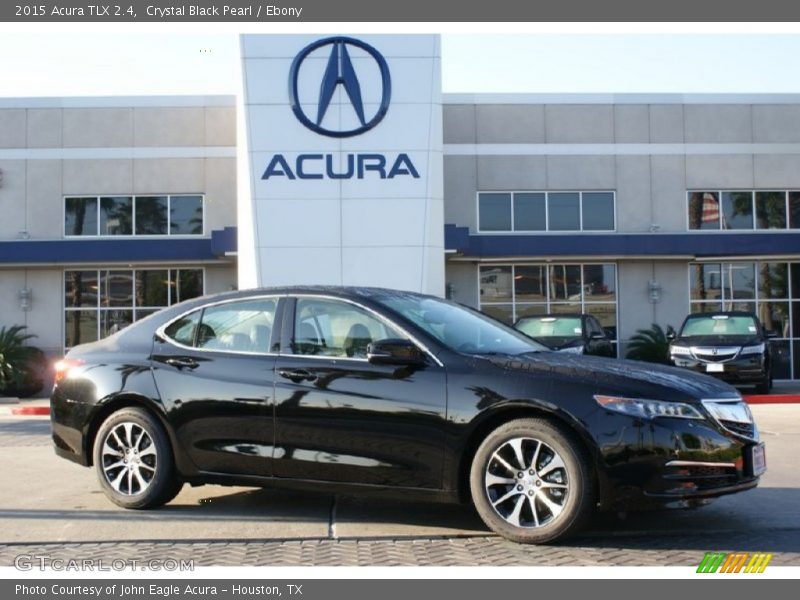 Crystal Black Pearl / Ebony 2015 Acura TLX 2.4