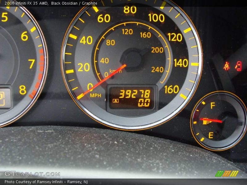 Black Obsidian / Graphite 2006 Infiniti FX 35 AWD