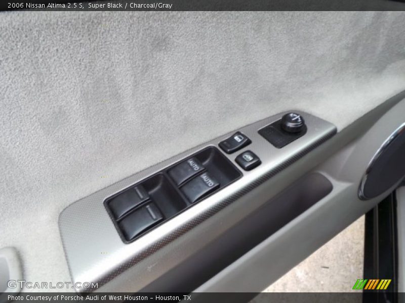 Super Black / Charcoal/Gray 2006 Nissan Altima 2.5 S