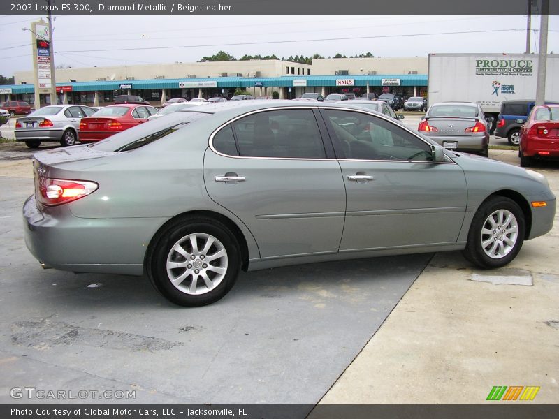 Diamond Metallic / Beige Leather 2003 Lexus ES 300