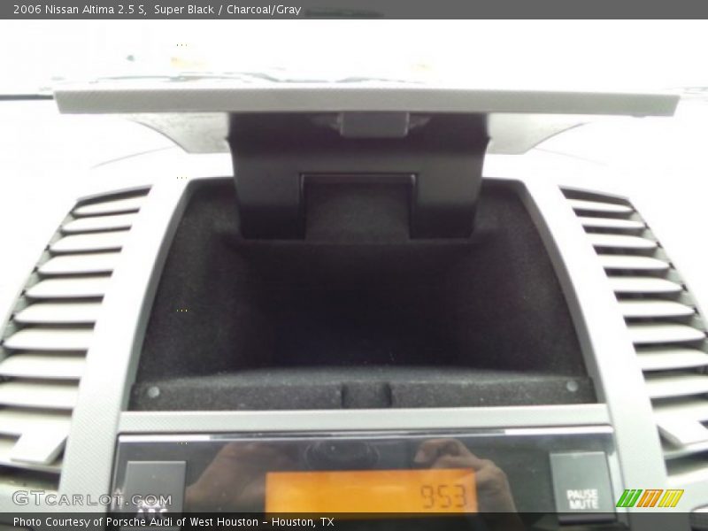 Super Black / Charcoal/Gray 2006 Nissan Altima 2.5 S