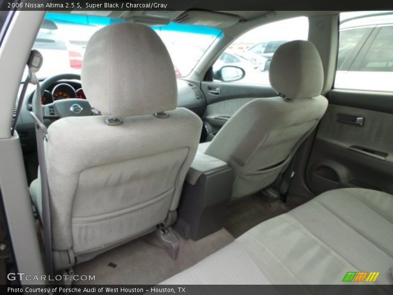 Super Black / Charcoal/Gray 2006 Nissan Altima 2.5 S