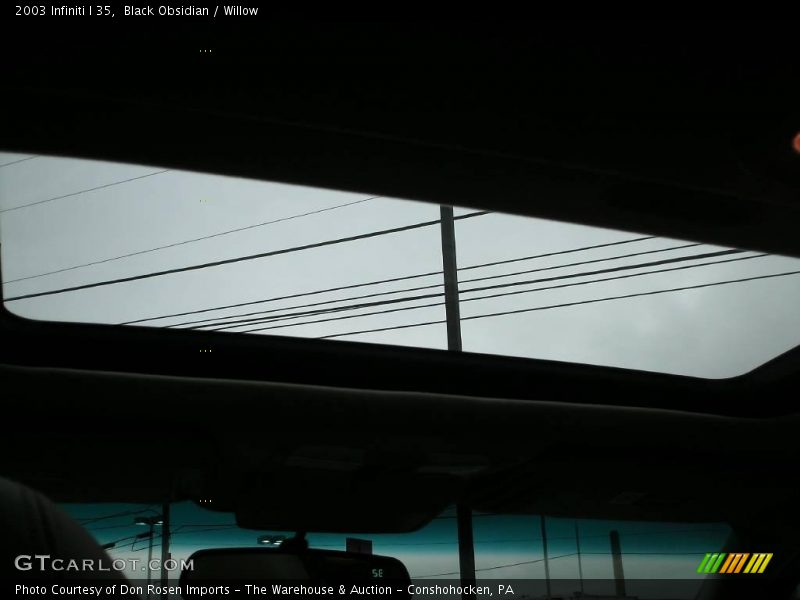Black Obsidian / Willow 2003 Infiniti I 35