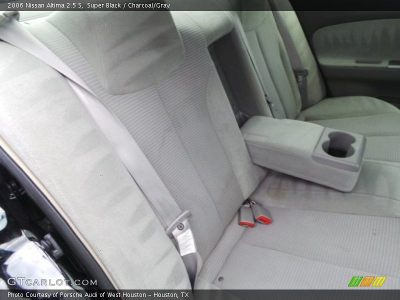 Super Black / Charcoal/Gray 2006 Nissan Altima 2.5 S