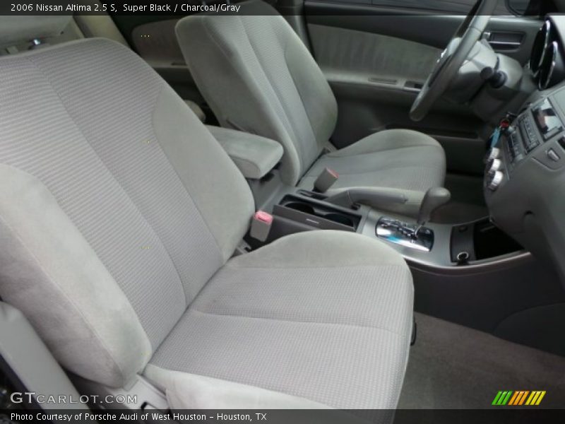 Super Black / Charcoal/Gray 2006 Nissan Altima 2.5 S