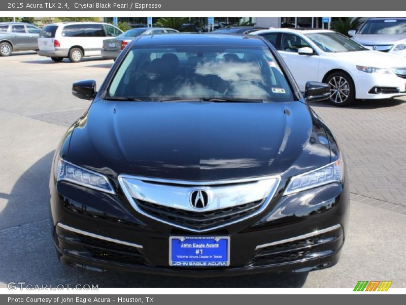 Crystal Black Pearl / Espresso 2015 Acura TLX 2.4