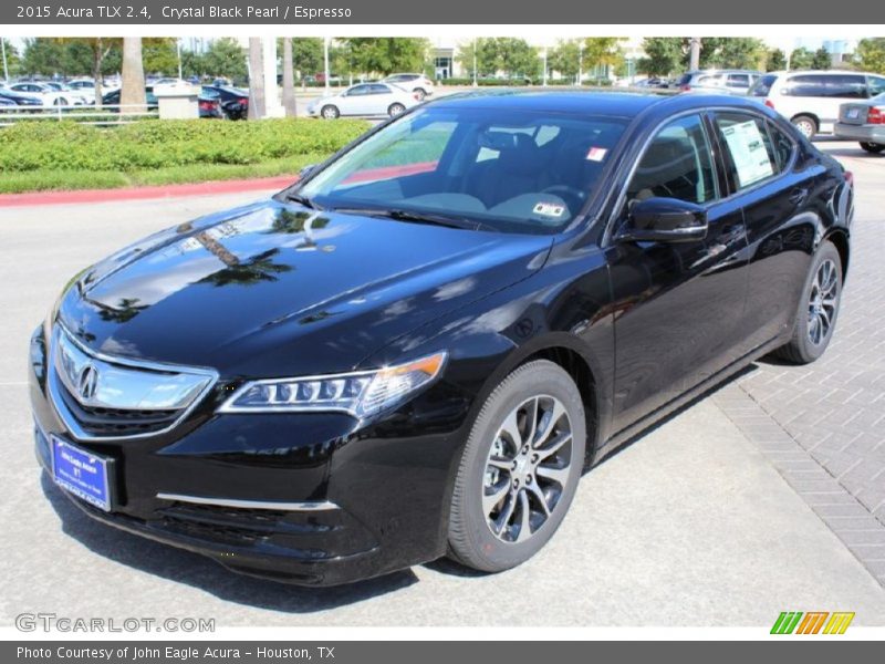 Crystal Black Pearl / Espresso 2015 Acura TLX 2.4