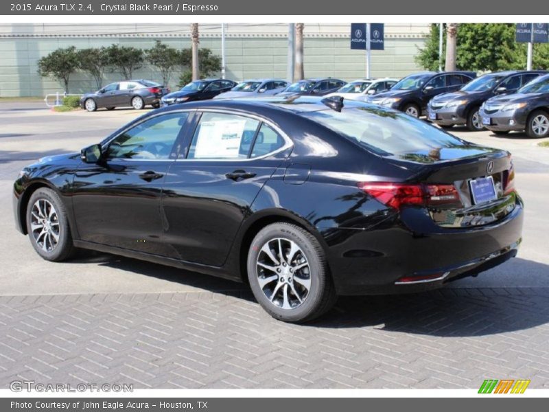 Crystal Black Pearl / Espresso 2015 Acura TLX 2.4