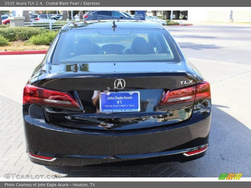 Crystal Black Pearl / Espresso 2015 Acura TLX 2.4