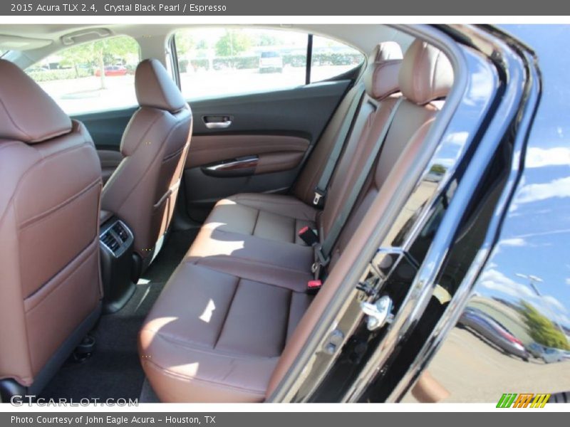 Crystal Black Pearl / Espresso 2015 Acura TLX 2.4