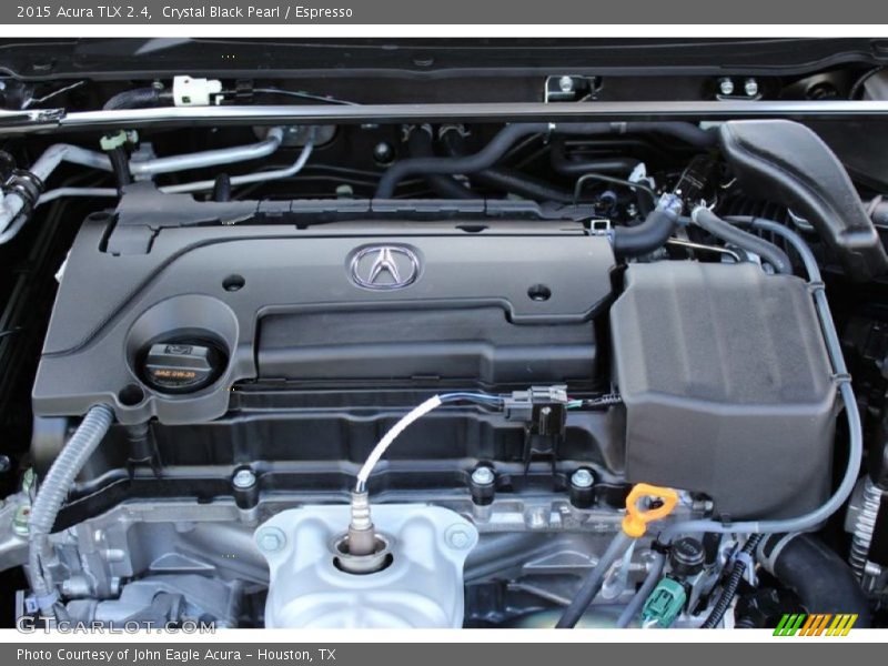 Crystal Black Pearl / Espresso 2015 Acura TLX 2.4