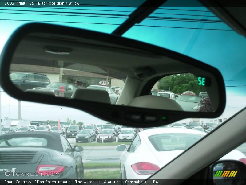 Black Obsidian / Willow 2003 Infiniti I 35