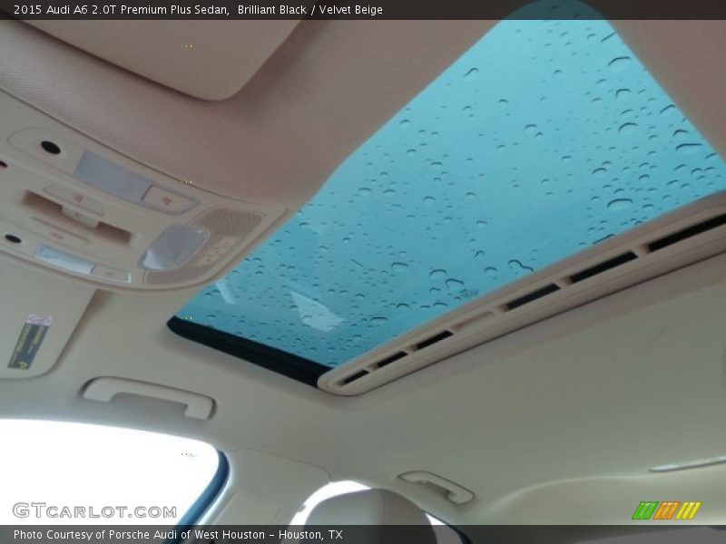 Brilliant Black / Velvet Beige 2015 Audi A6 2.0T Premium Plus Sedan