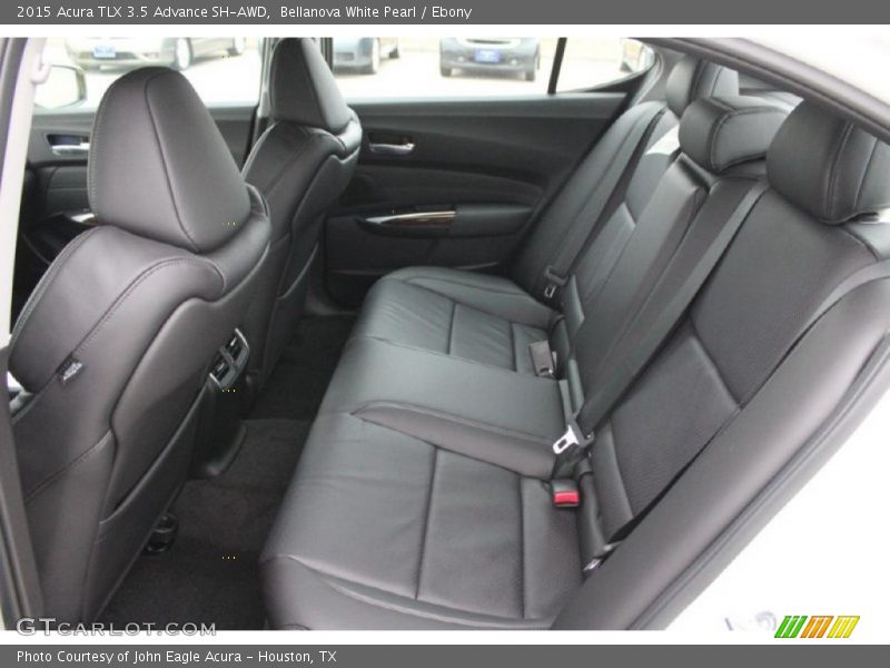 Bellanova White Pearl / Ebony 2015 Acura TLX 3.5 Advance SH-AWD