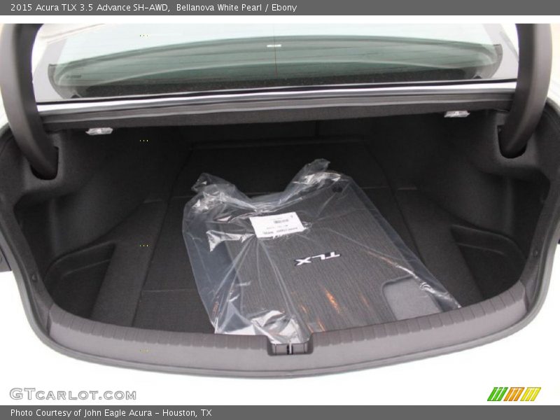 Bellanova White Pearl / Ebony 2015 Acura TLX 3.5 Advance SH-AWD