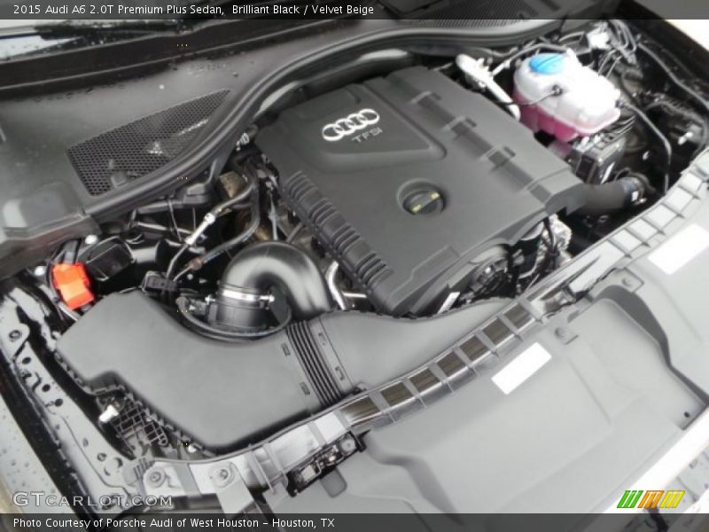 Brilliant Black / Velvet Beige 2015 Audi A6 2.0T Premium Plus Sedan