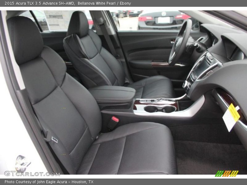 Bellanova White Pearl / Ebony 2015 Acura TLX 3.5 Advance SH-AWD