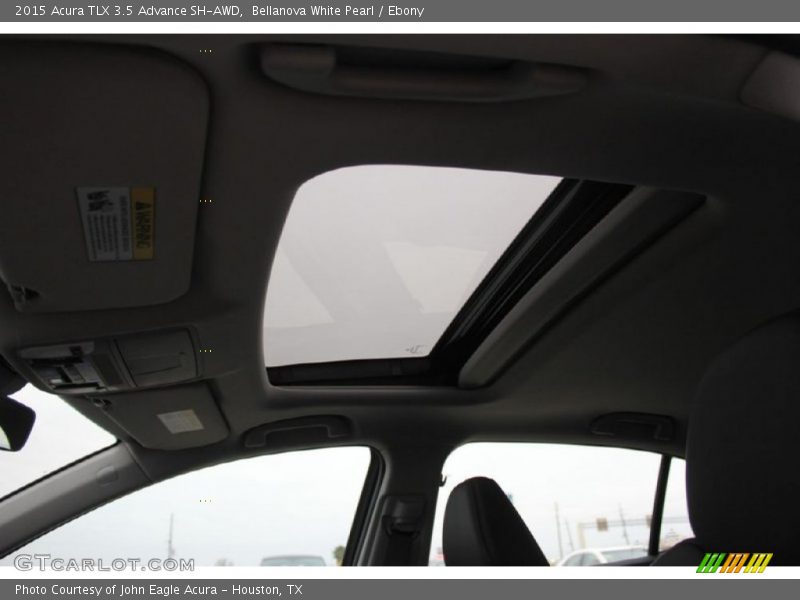 Bellanova White Pearl / Ebony 2015 Acura TLX 3.5 Advance SH-AWD