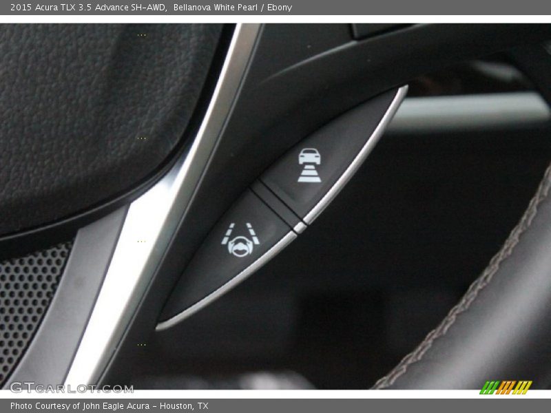 Bellanova White Pearl / Ebony 2015 Acura TLX 3.5 Advance SH-AWD