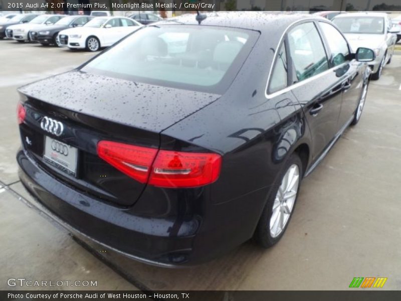 Moonlight Blue Metallic / Gray/Gray 2015 Audi A4 2.0T Premium Plus