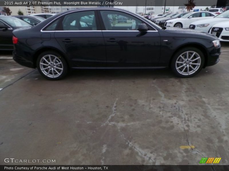 Moonlight Blue Metallic / Gray/Gray 2015 Audi A4 2.0T Premium Plus